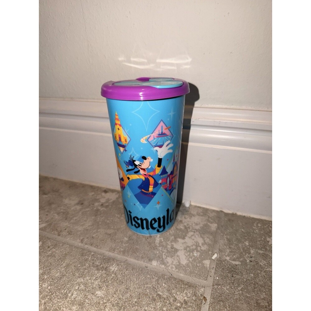 Disneyland 70th Anniversary Celebration Travel Tumbler NEW Park Exclusive 2025